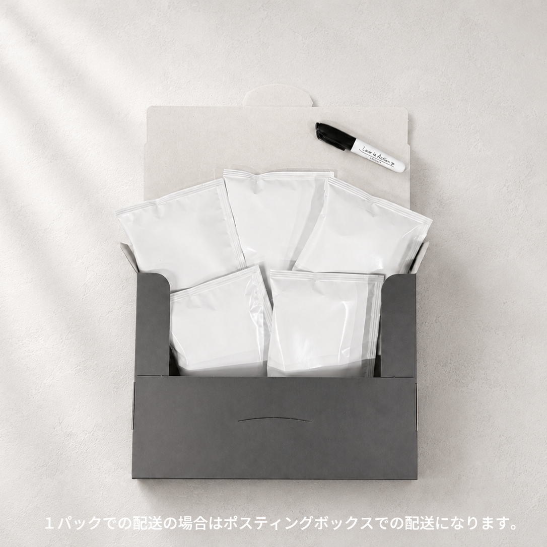 書いて渡すLIAコーヒー ドリップバッグ